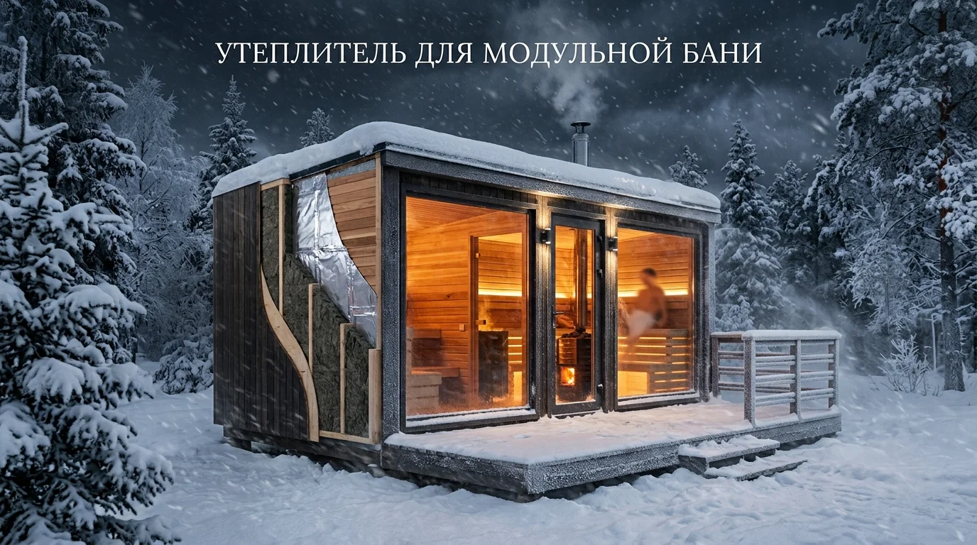 Виды утеплителя для модульно-каркасного строения: сравнение с брусом, кирпичом и газоблоком